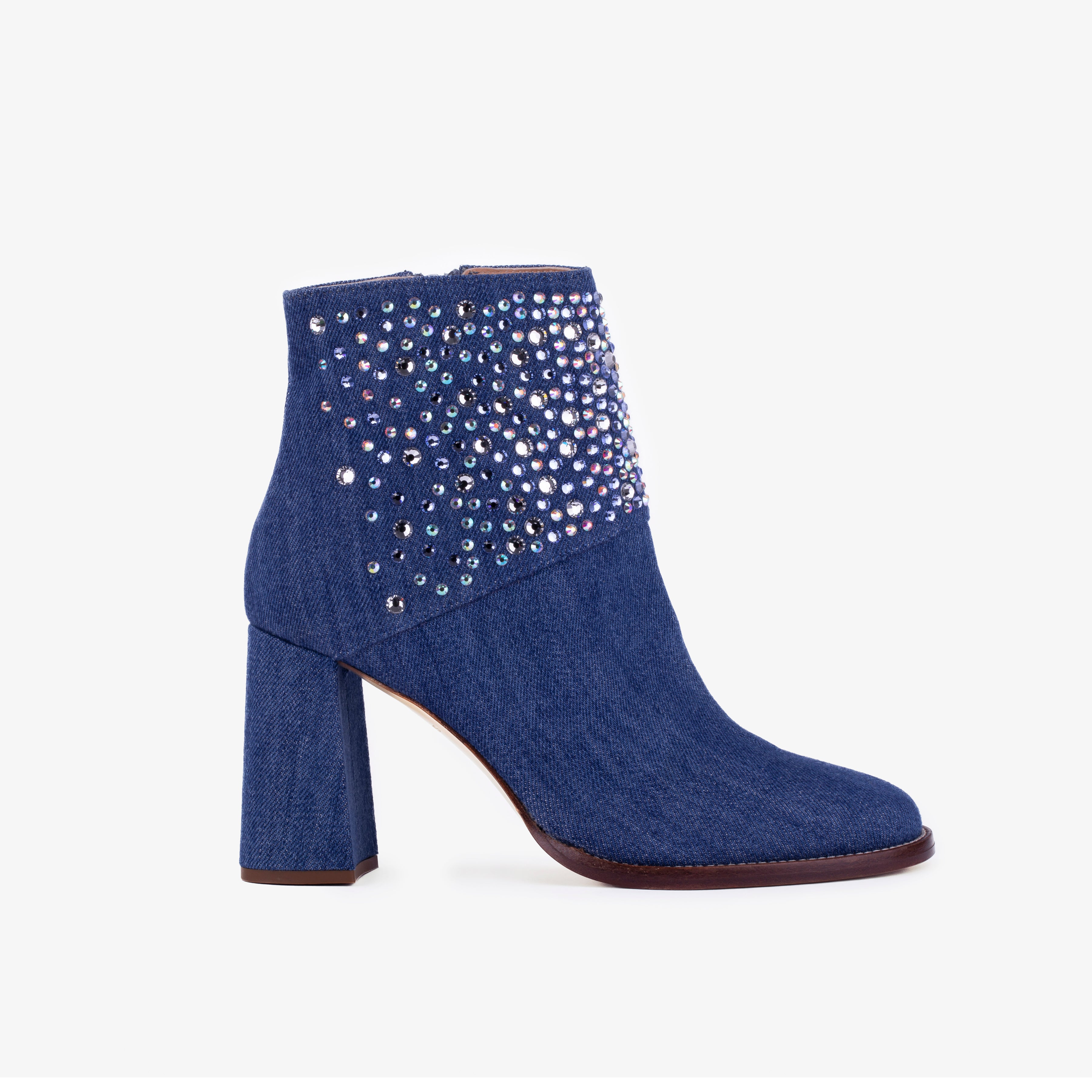 Denim Dark Boots Sarah Maier