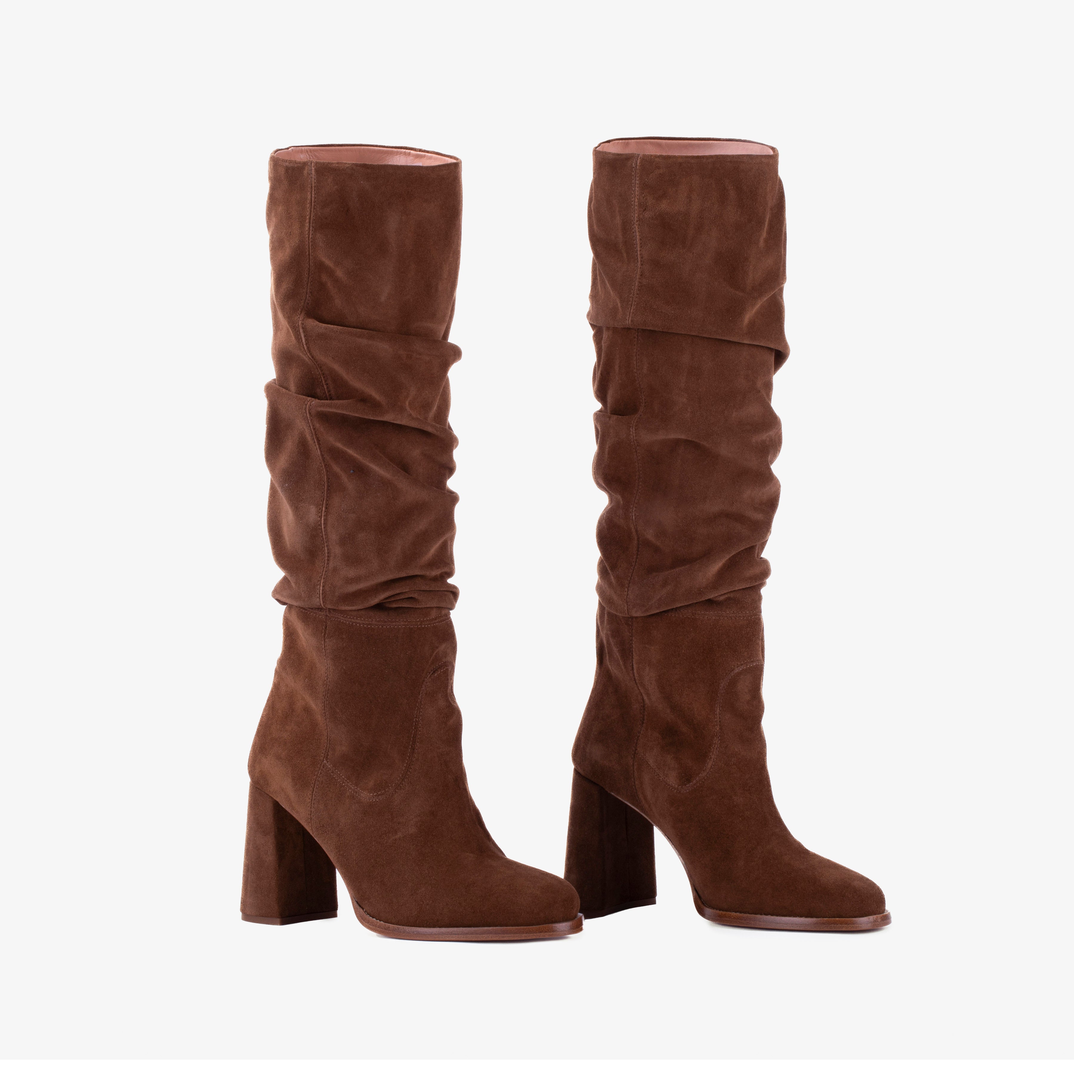 Brown Knee Boots Sarah Maier