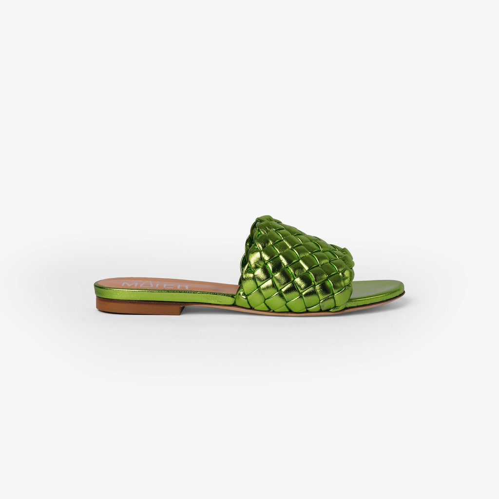 auriga green sandals