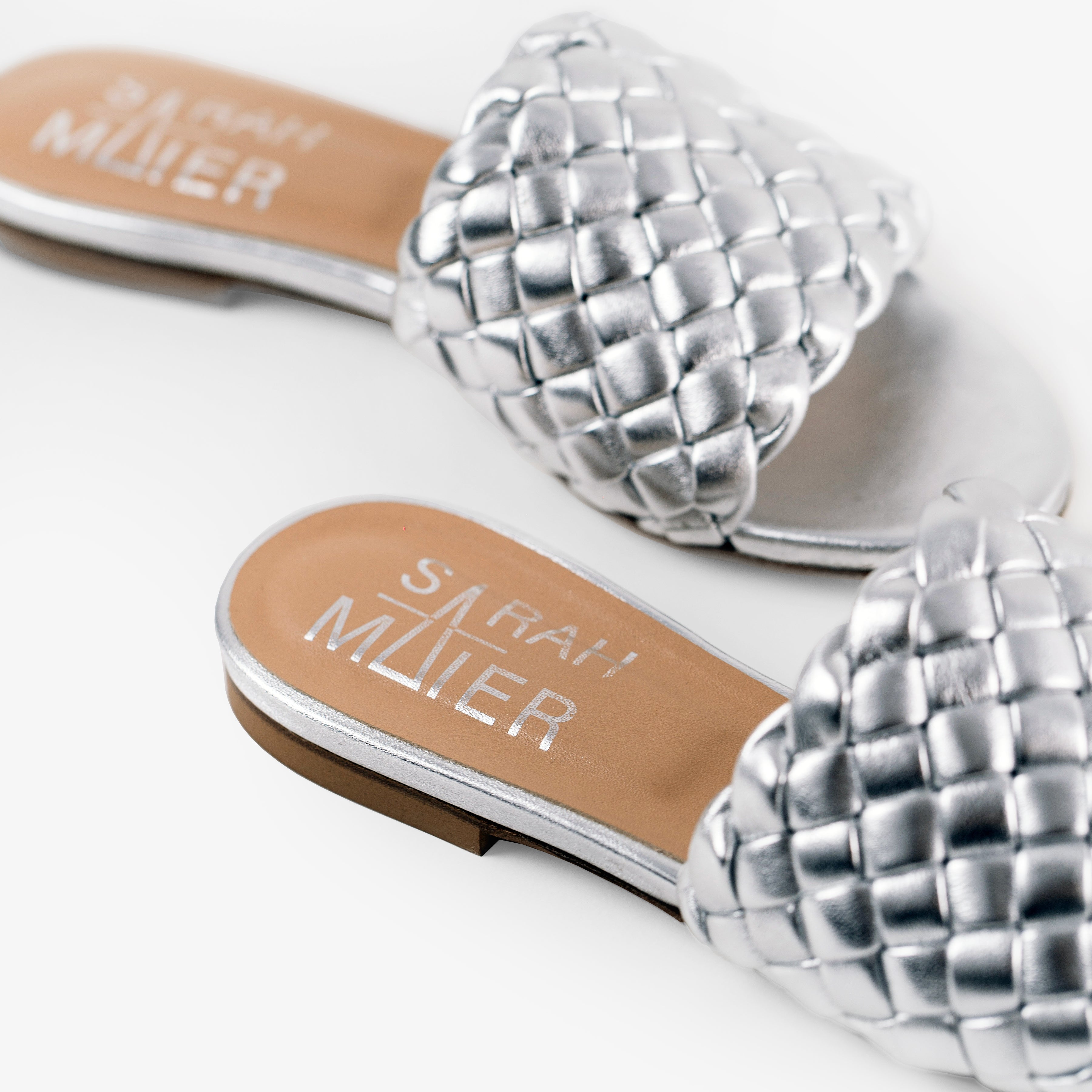 Silver Sandals Sarah Maier