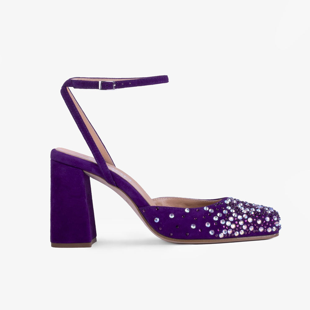 Elisabeth II Purple Crystals Sarah Maier - Sarah Maier