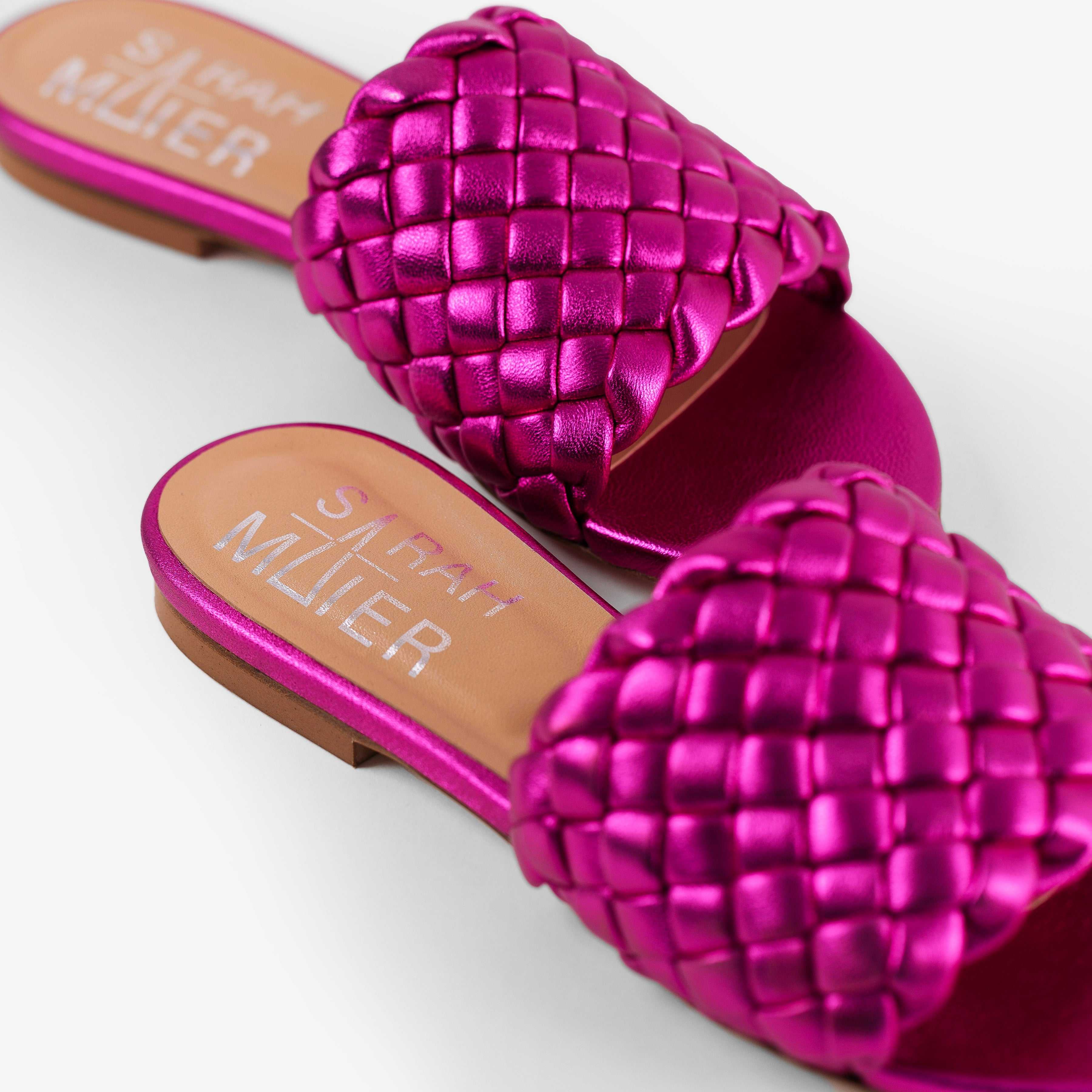 Fuchsia Sandals Sarah Maier