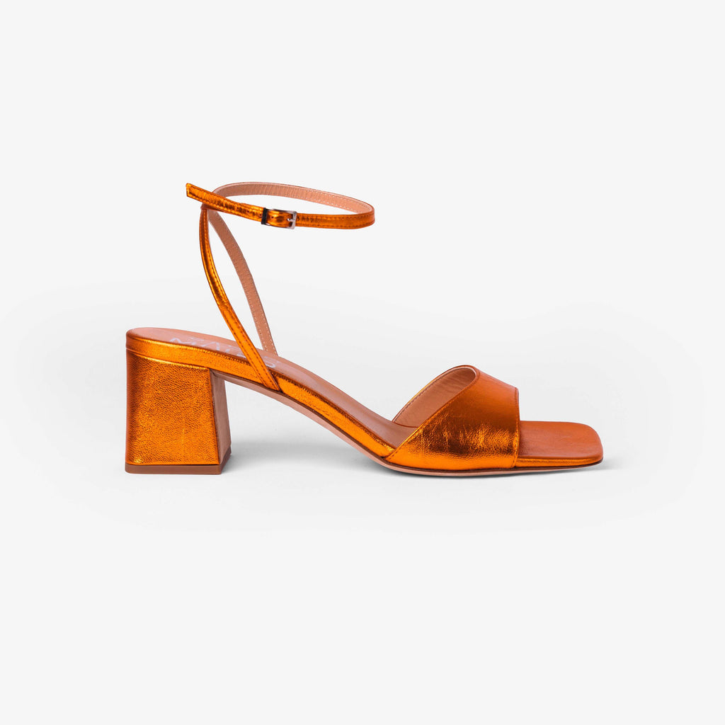 cetus orange sandals
