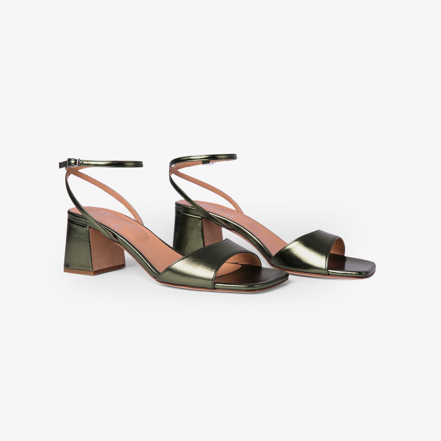 Load image into Gallery viewer, VELA GREEN SANDALS
