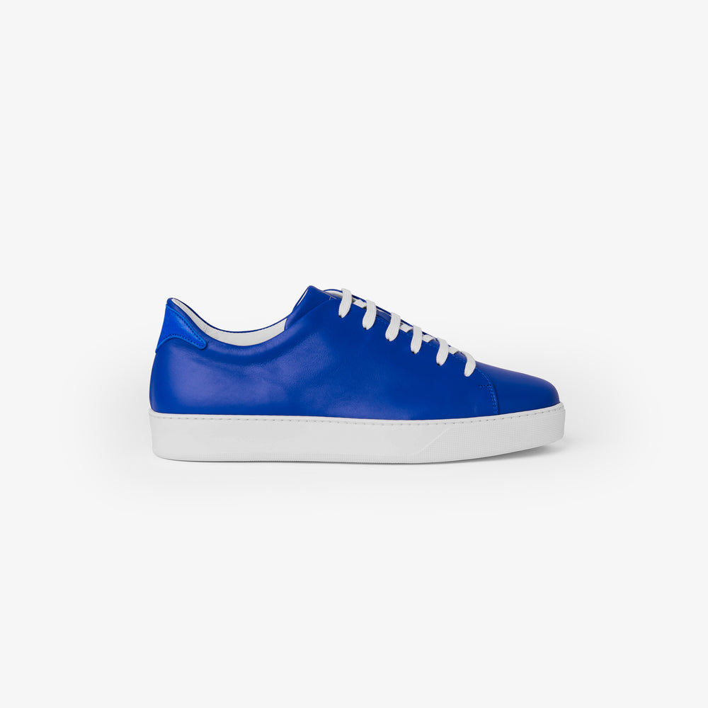 PULSE AZURE - Men's Italian Leather Sneakers | Chromatic Pulse Collection Sarah Maier - Sarah Maier
