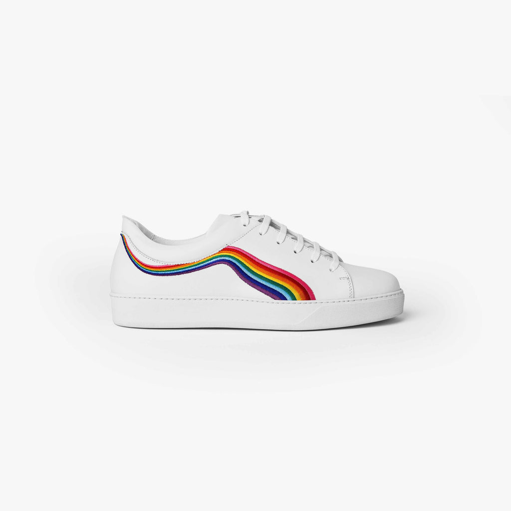 rainbow sneakers 