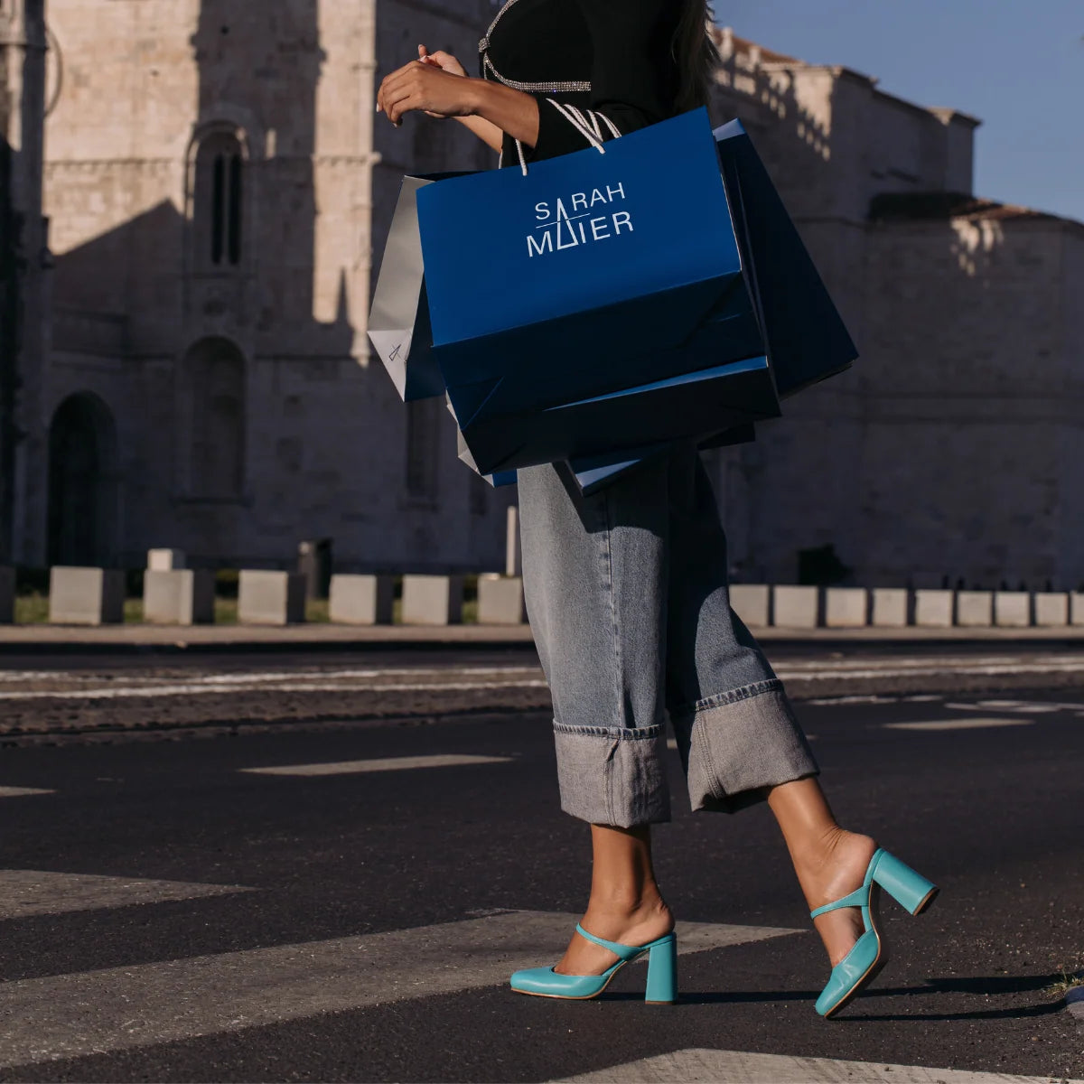 Sarah Maier pumps editorial